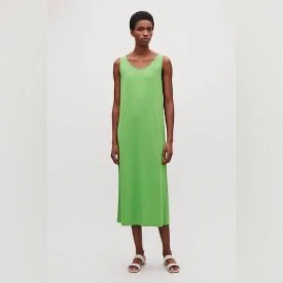 green emerald velvet dress Green Tube Top Maxi Dress L main image 0